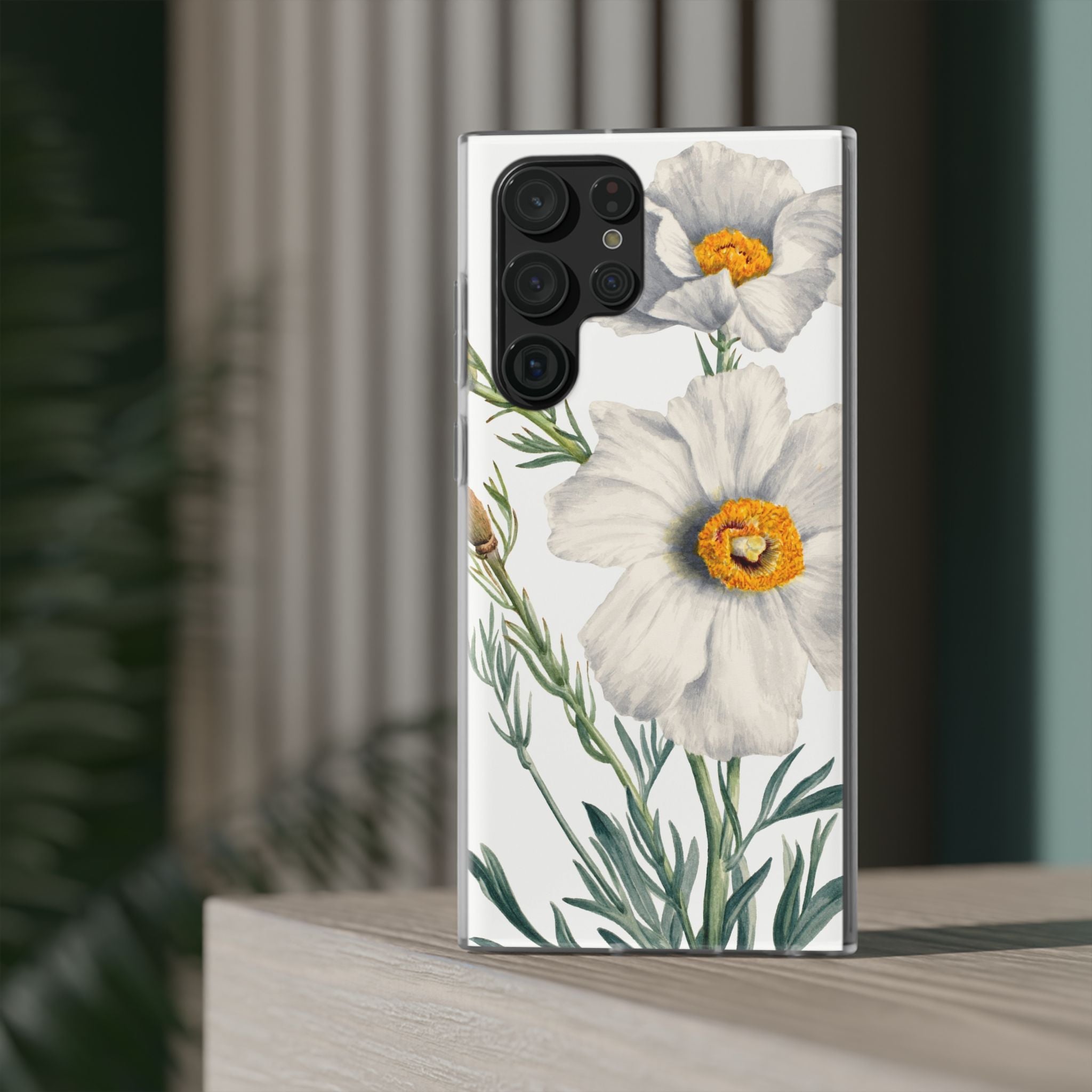 Matilija Poppy by Mary Vaux Walcott - Flexi Case