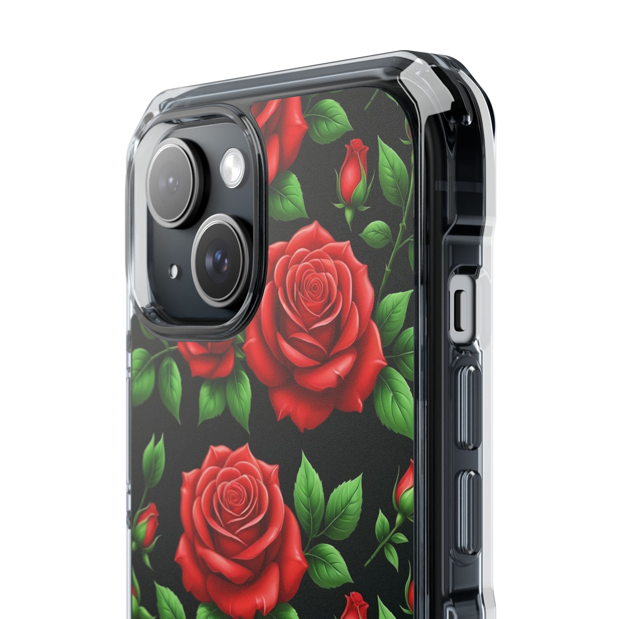 Roses are Red - Magnetic Clear Impact Case