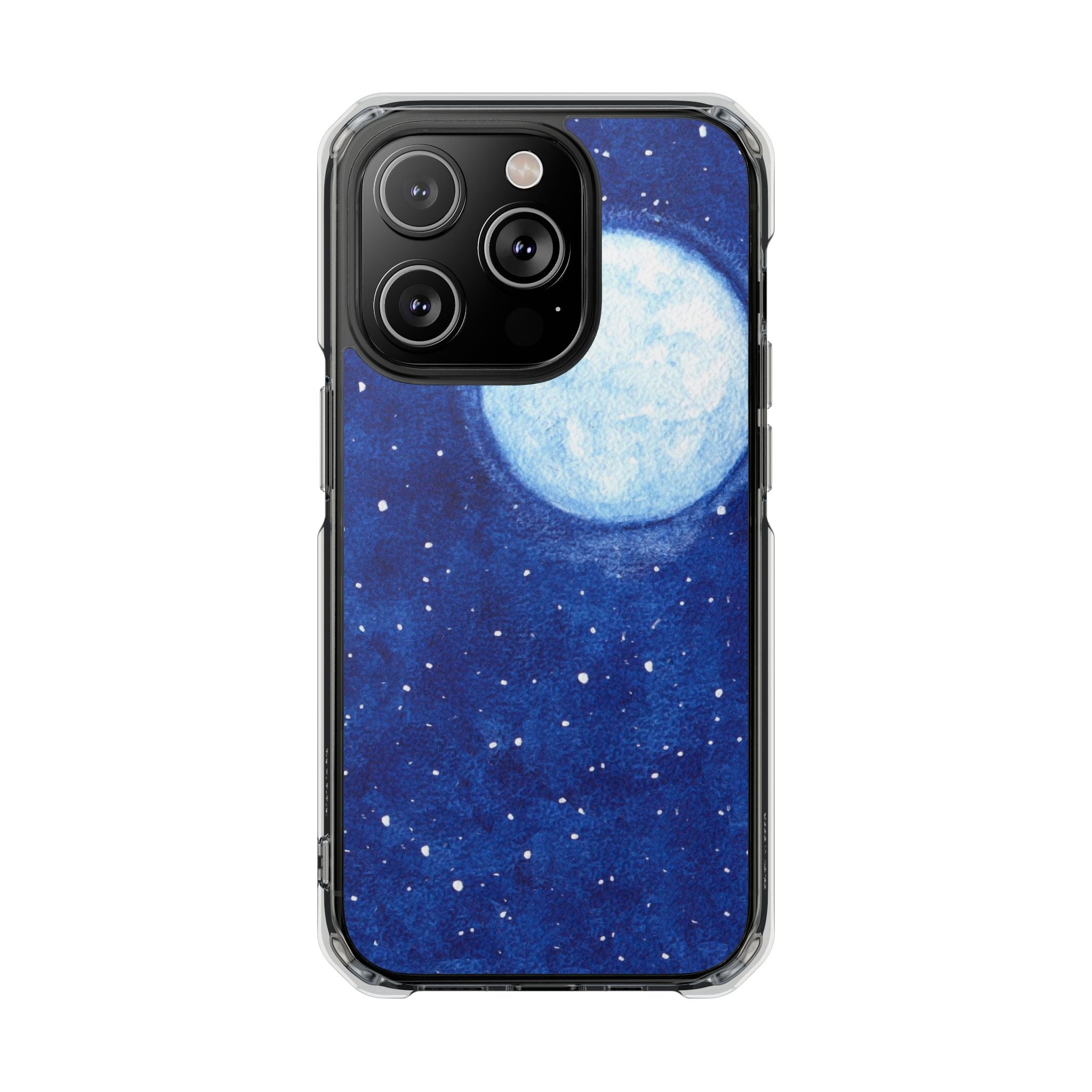 Night Moon - Magnetic Clear Impact Case