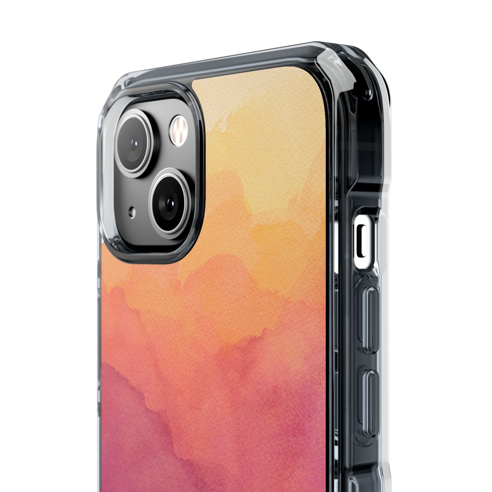 Watercolour Sunrise - Magnetic Clear Impact Case