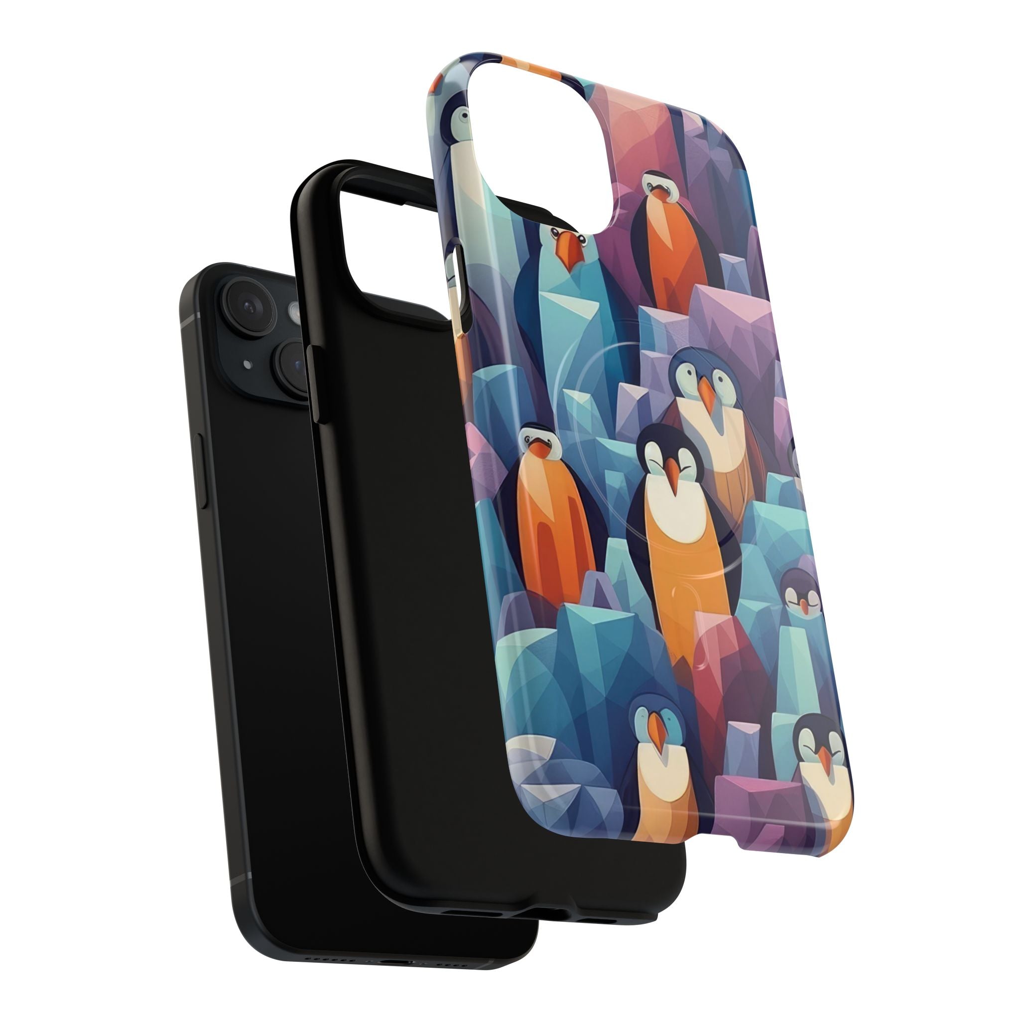 Penguin Family - Tough Magnetic Case