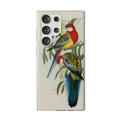 Image of Rosehill Parakeet by Elizabeth Gould - Flexi Case