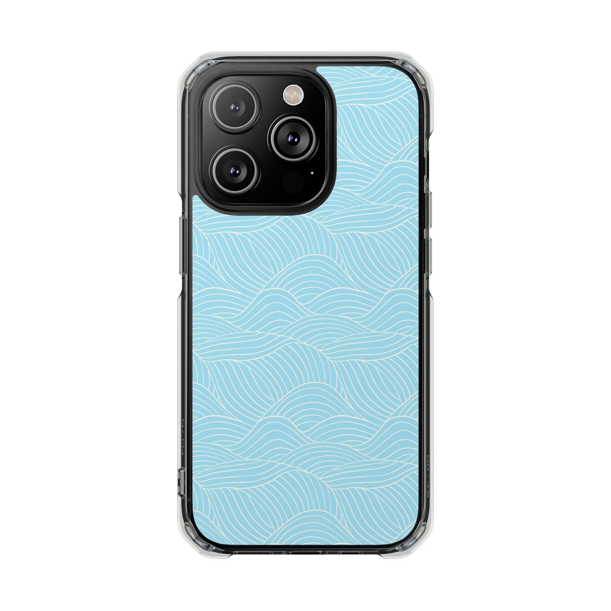 Ocean Lines - Magnetic Clear Impact Case