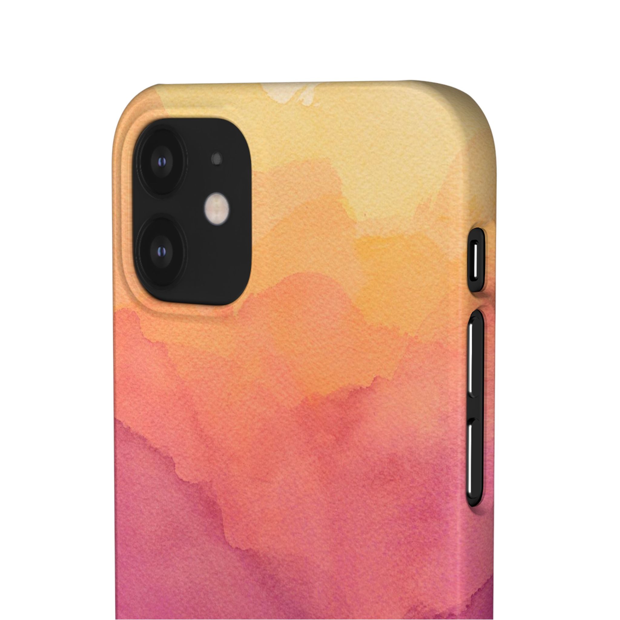 Watercolour Sunrise - Snap Case