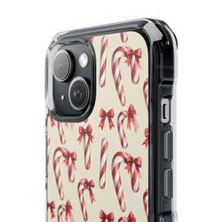 Image of Candy Cane Lane - Magnetic Clear Impact Case