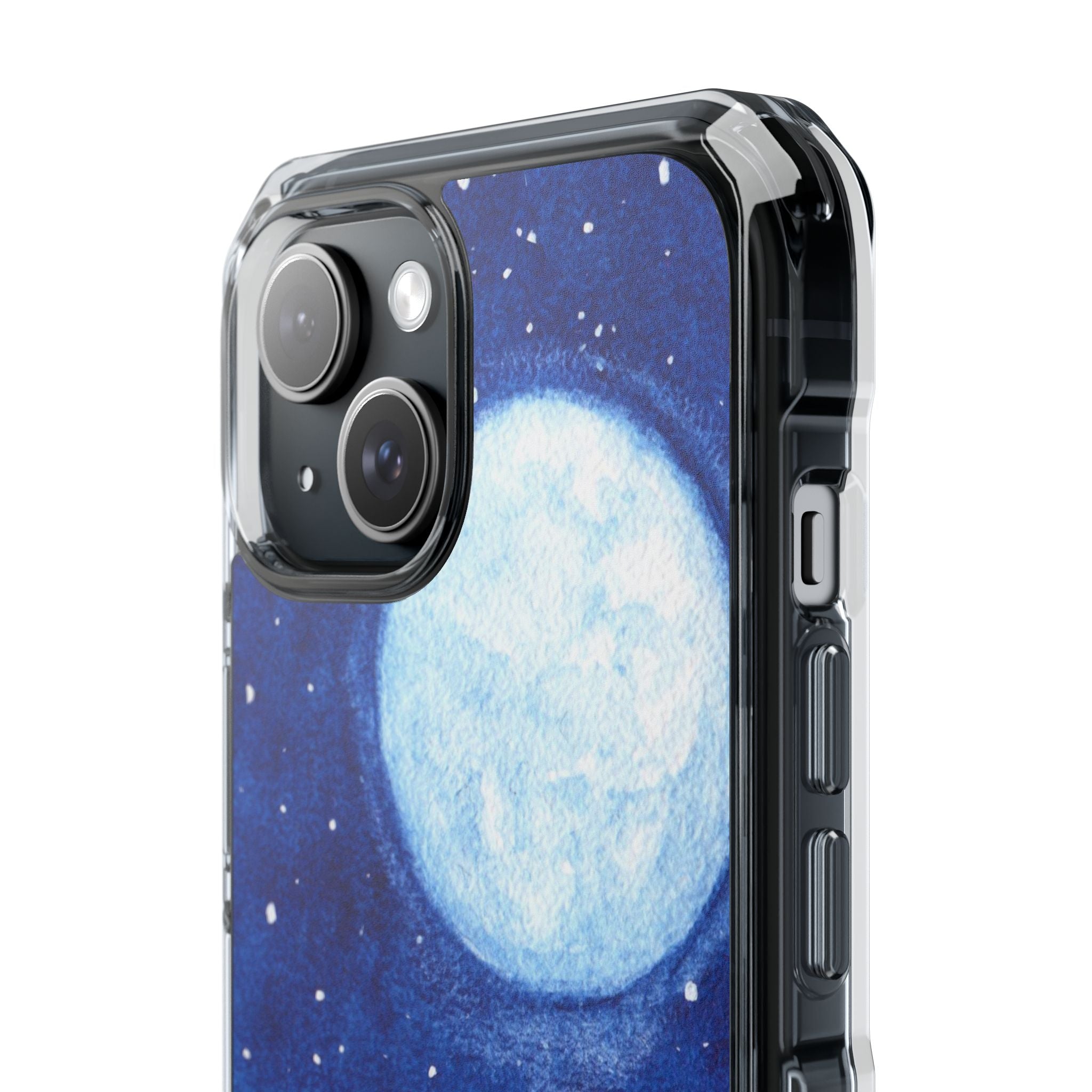 Night Moon - Magnetic Clear Impact Case