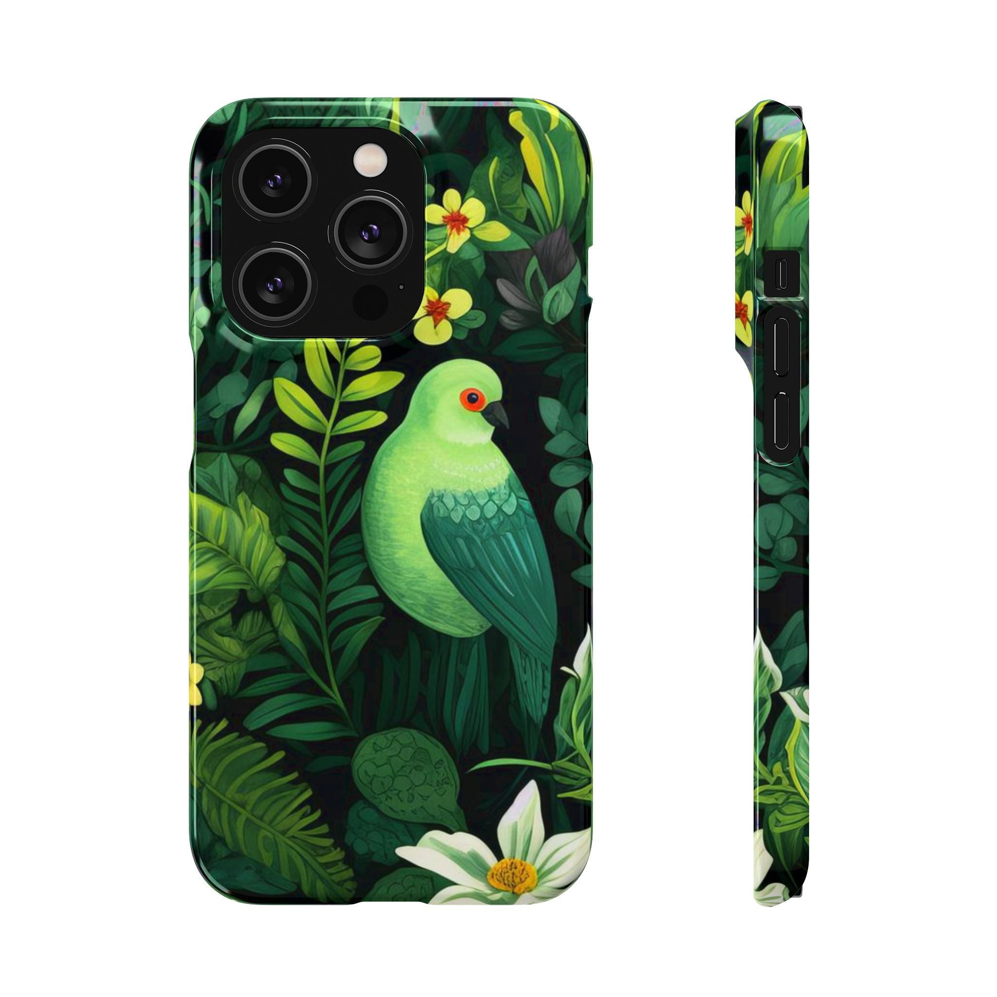 Bird of Green - Snap Case