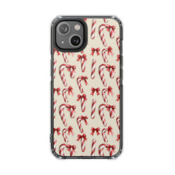 Image of Candy Cane Lane - Magnetic Clear Impact Case