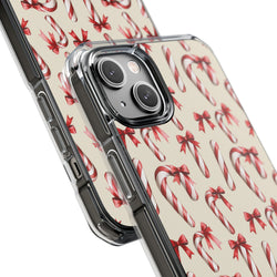 Image of Candy Cane Lane - Magnetic Clear Impact Case