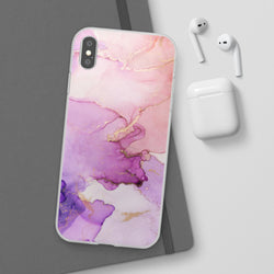 Image of Pink Marble - Flexi Case