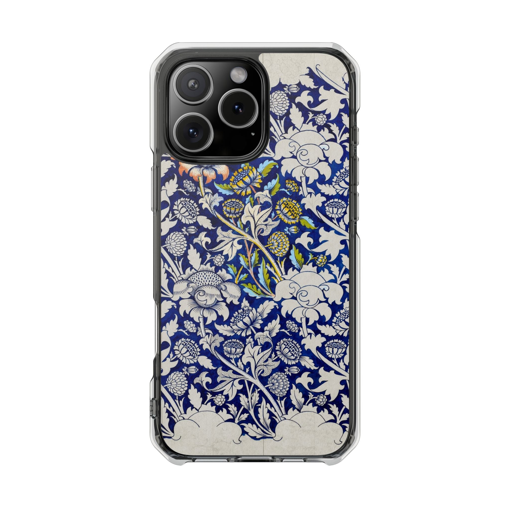 William Morris's Watercolour for Printed Fabric Design Wey (1882-1883) - Magnetic Clear Impact Case