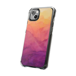 Image of Watercolour Sunrise - Magnetic Clear Impact Case