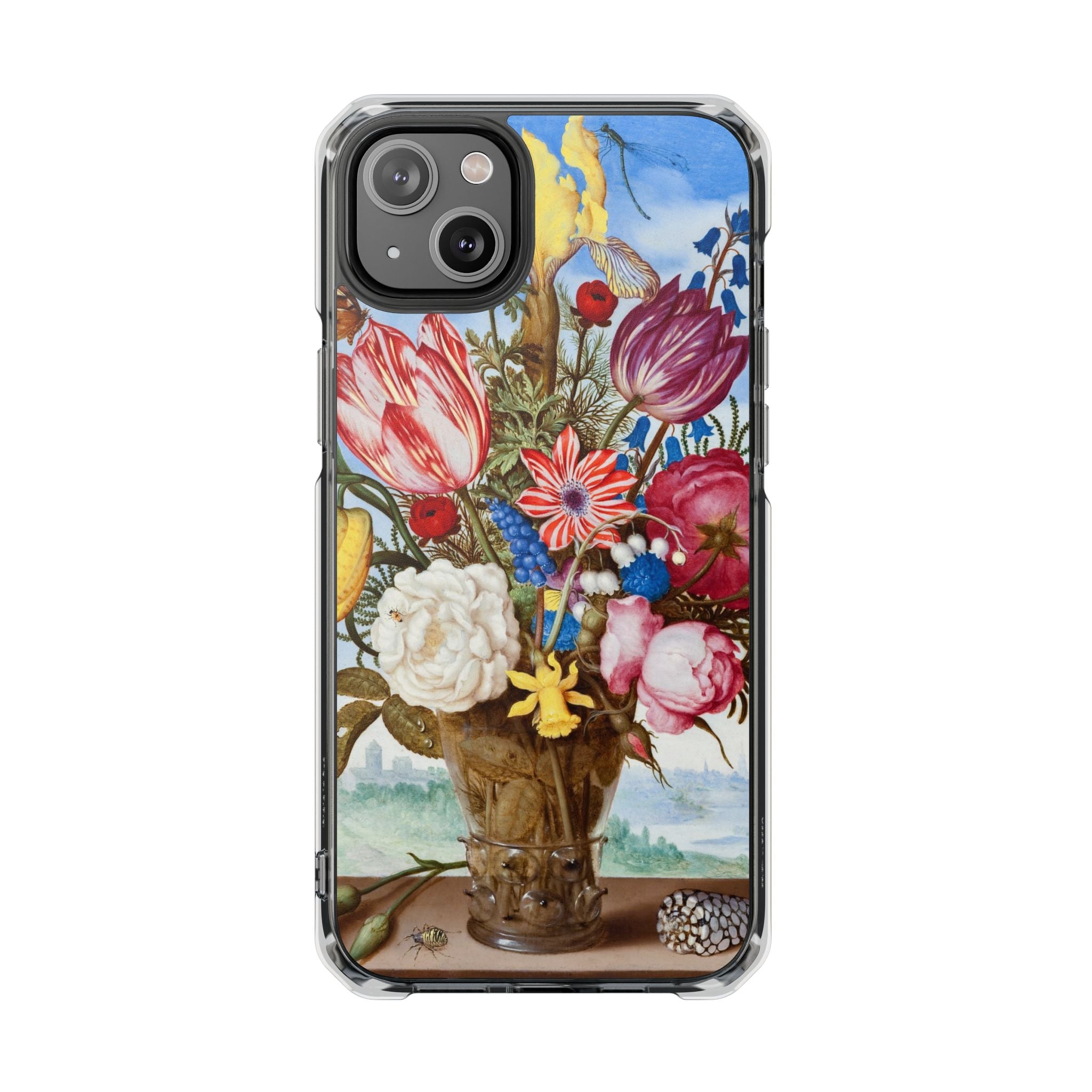 Bouquet of Flowers by Ambrosius Bosschaert - Magnetic Clear Impact Case