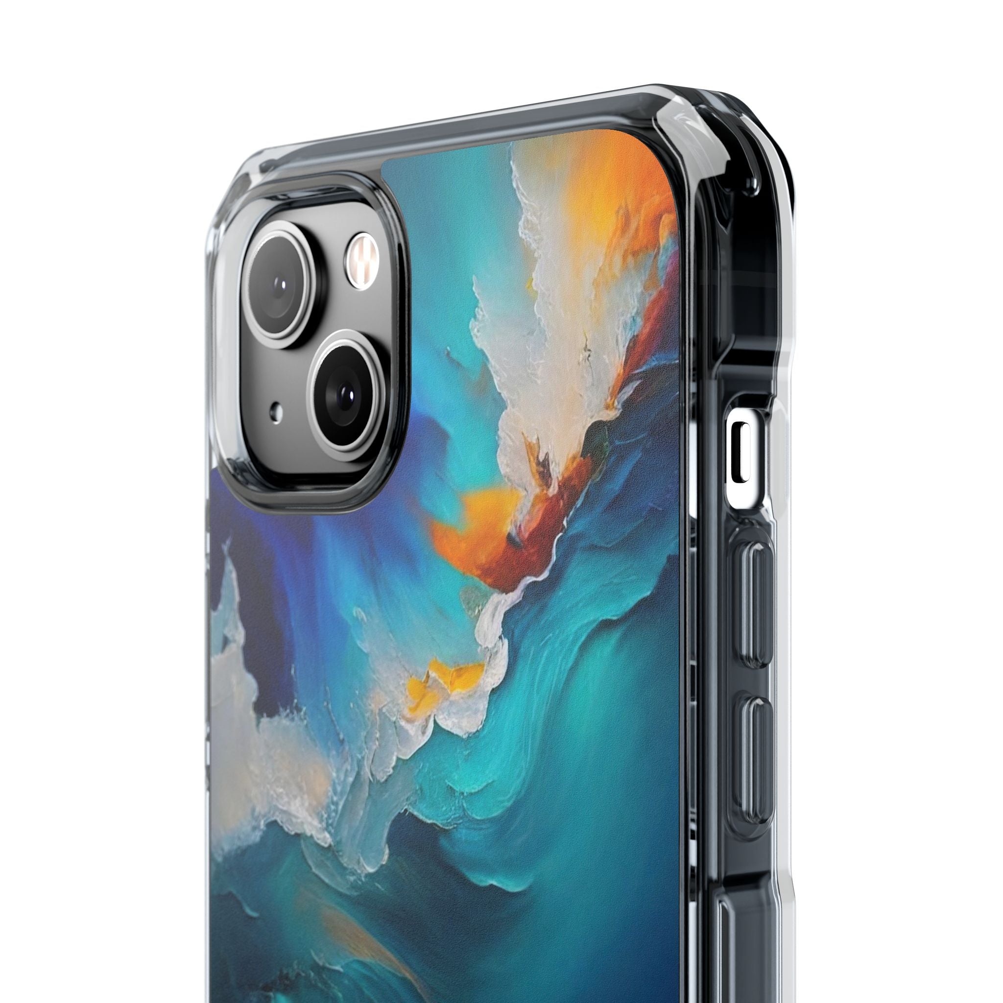 Brushstrokes - Magnetic Clear Impact Case