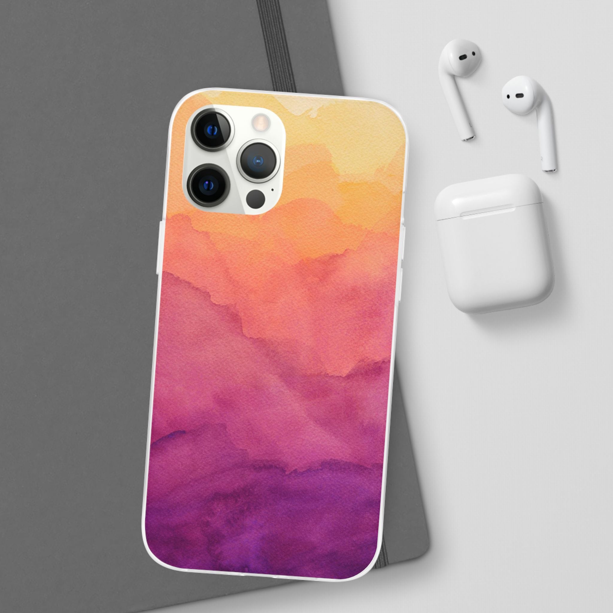 Watercolour Sunrise - Flexi Case