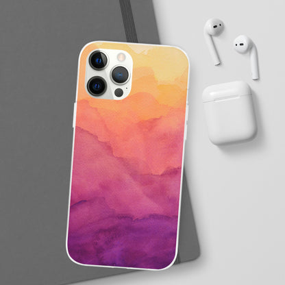 Watercolour Sunrise - Flexi Case