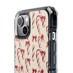 Image of Candy Cane Lane - Magnetic Clear Impact Case