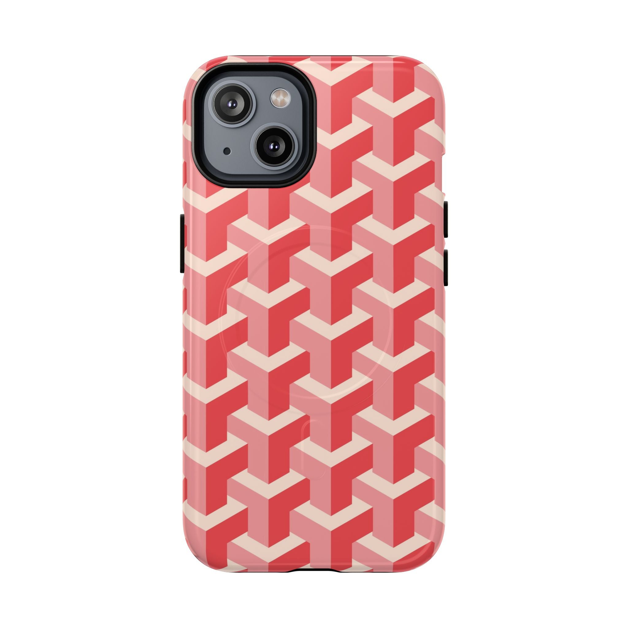 Pink Geo - Tough Magnetic Case