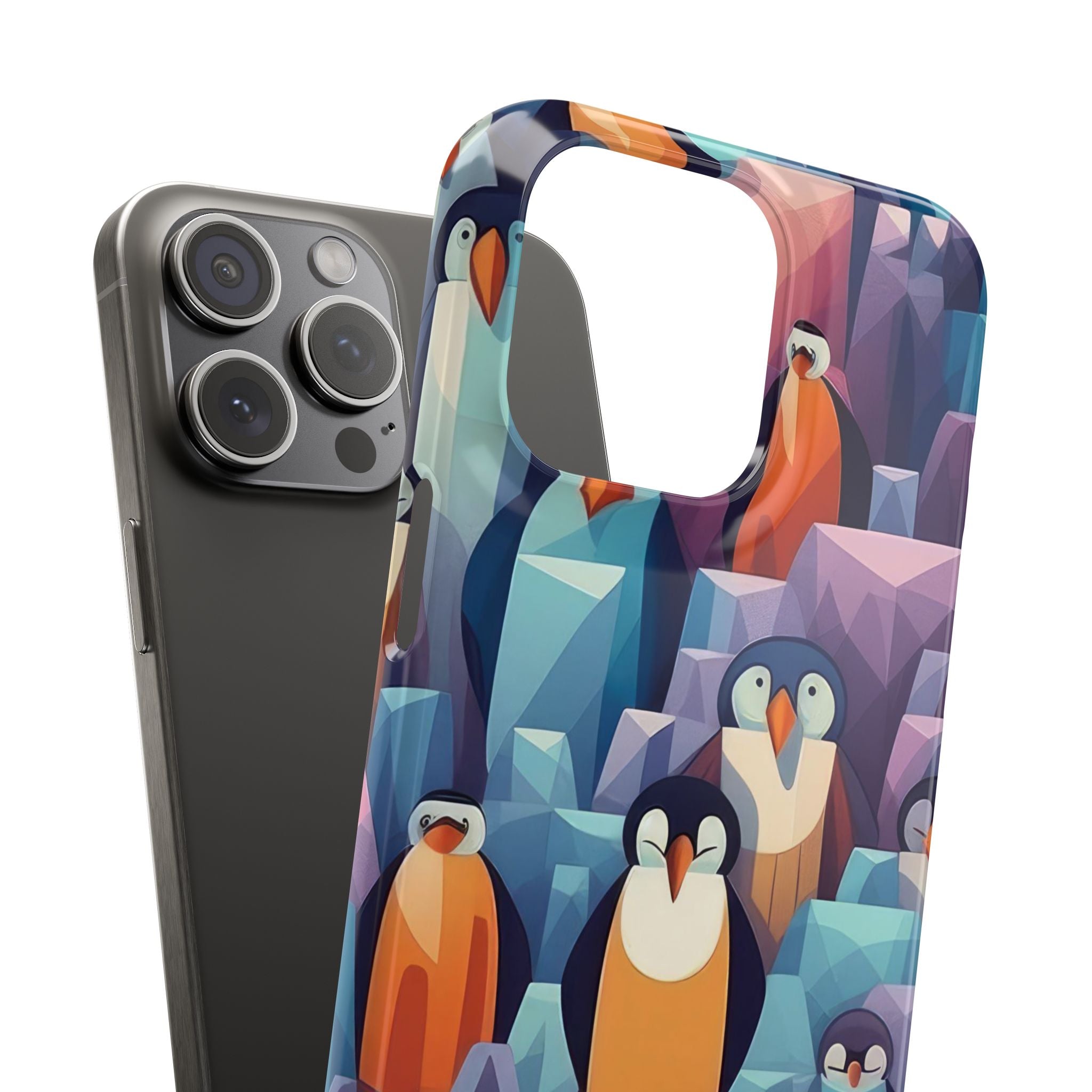 Penguin Family - Snap Case