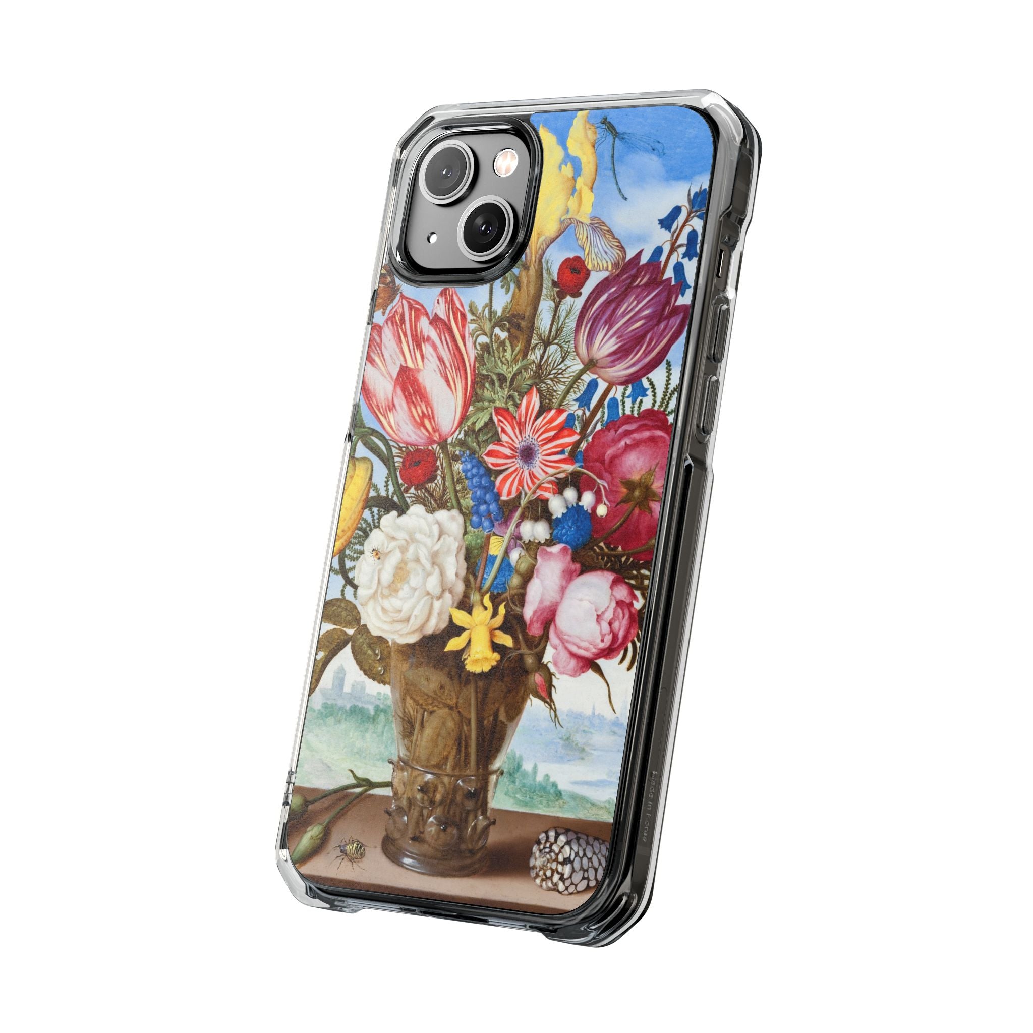 Bouquet of Flowers by Ambrosius Bosschaert - Magnetic Clear Impact Case