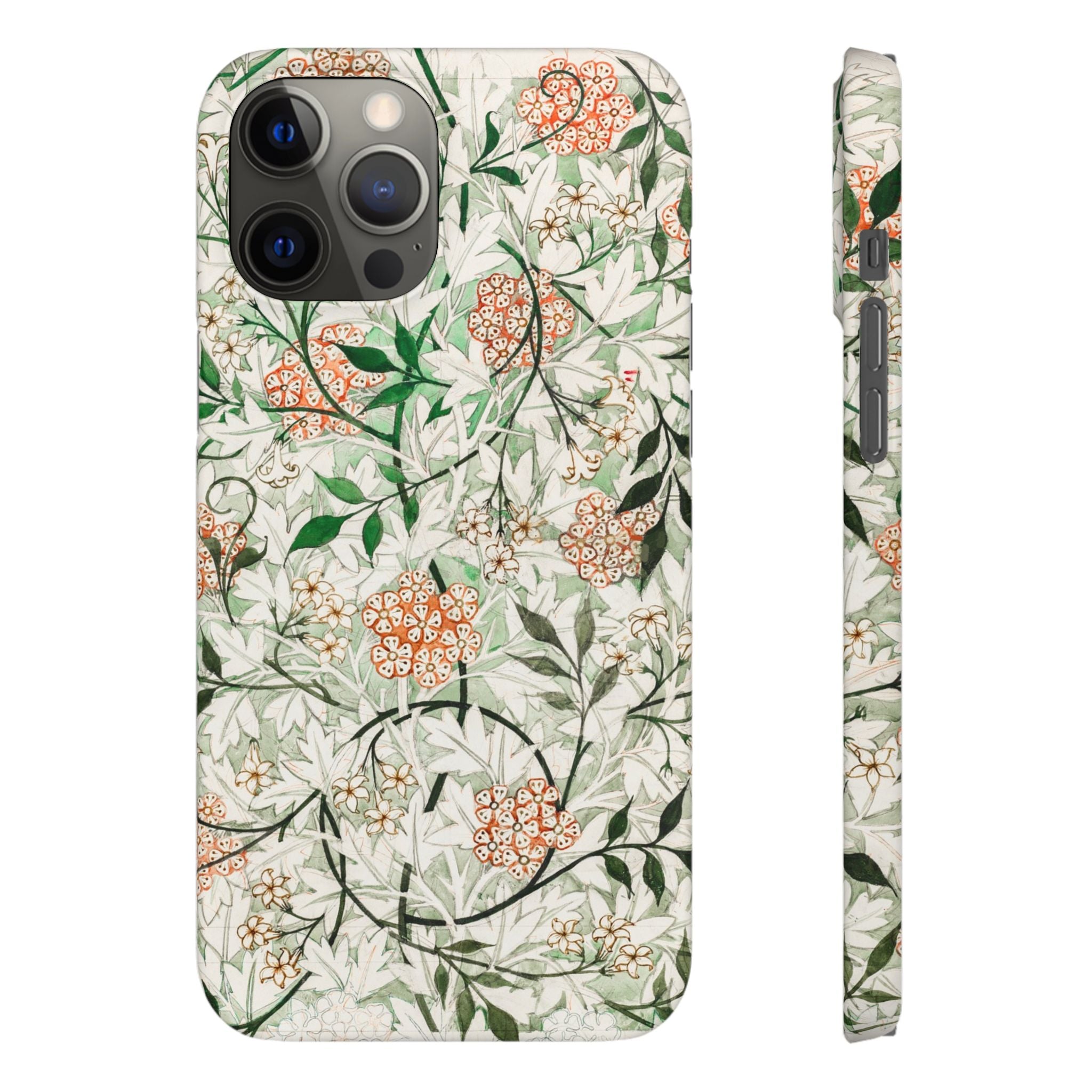 William Morris's (1834-1896) famous Jasmine pattern artwork - Snap Case