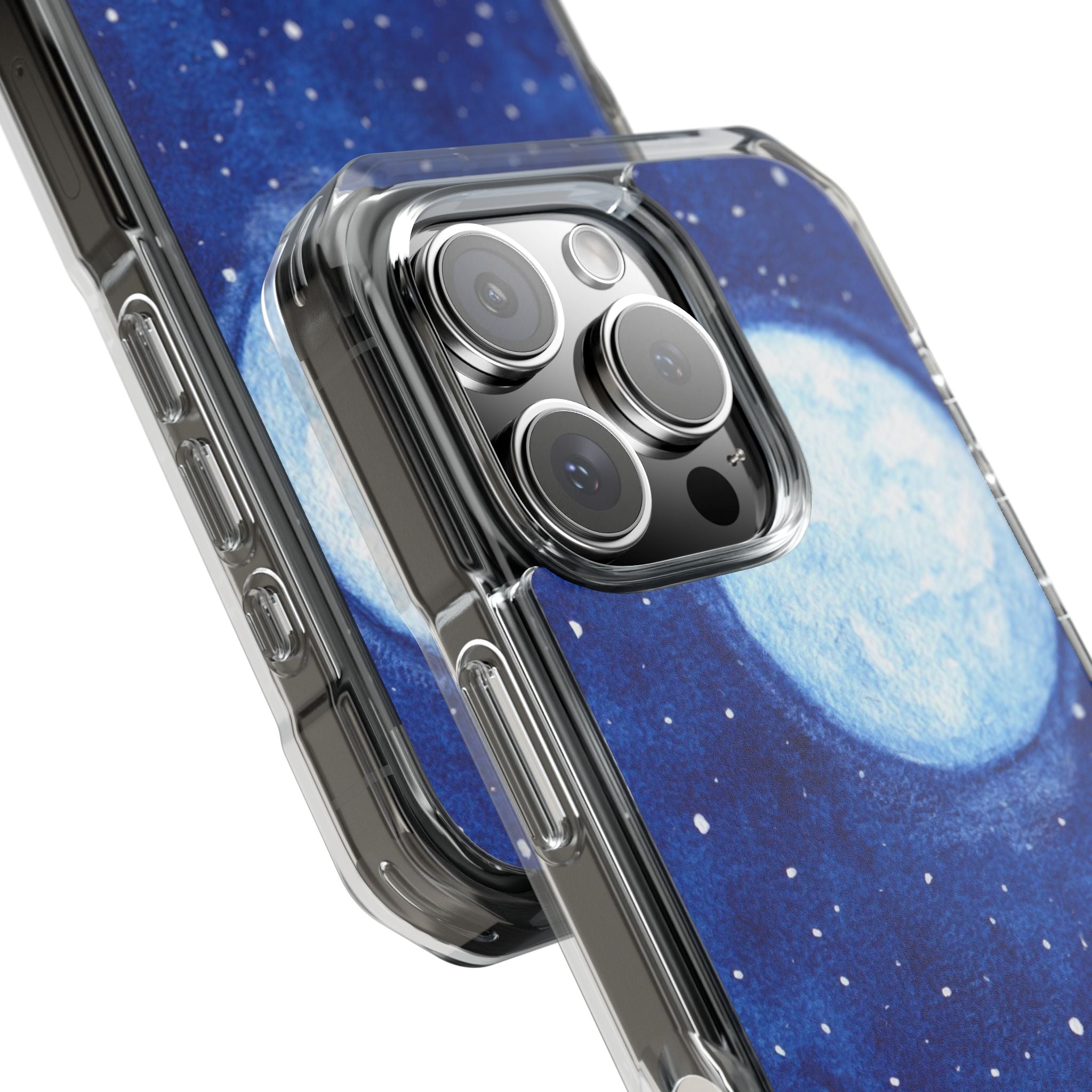 Night Moon - Magnetic Clear Impact Case