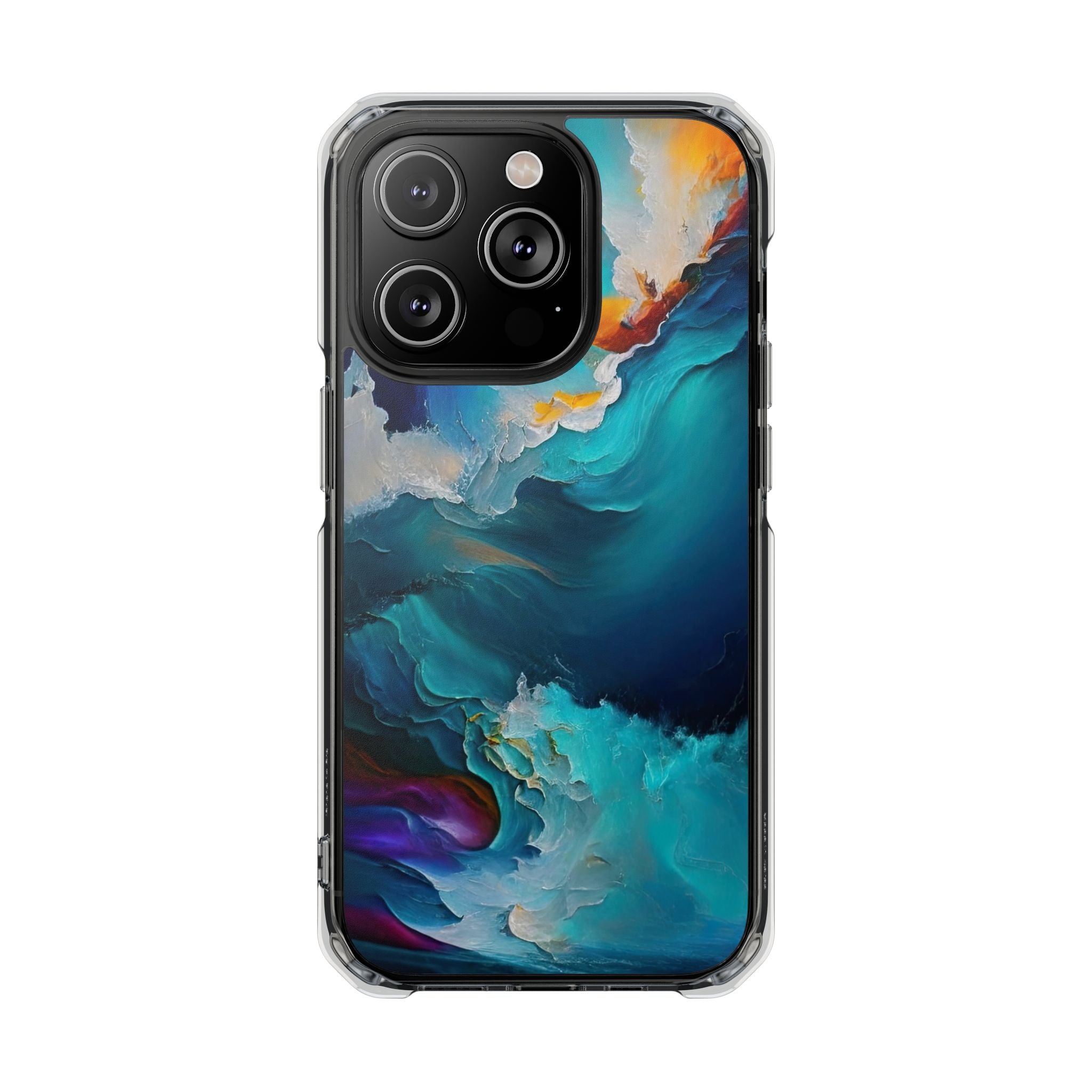 Brushstrokes - Magnetic Clear Impact Case