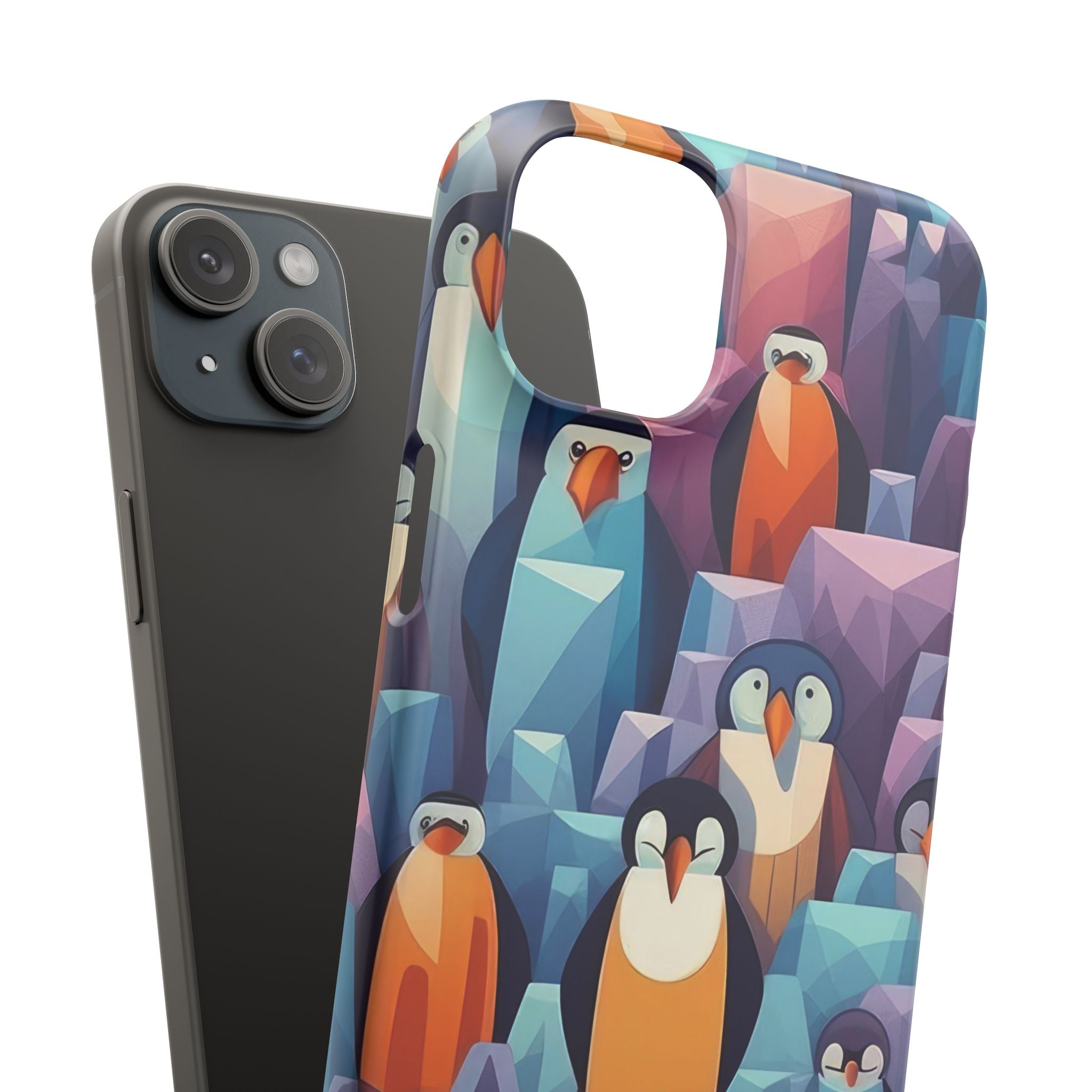 Penguin Family - Snap Case