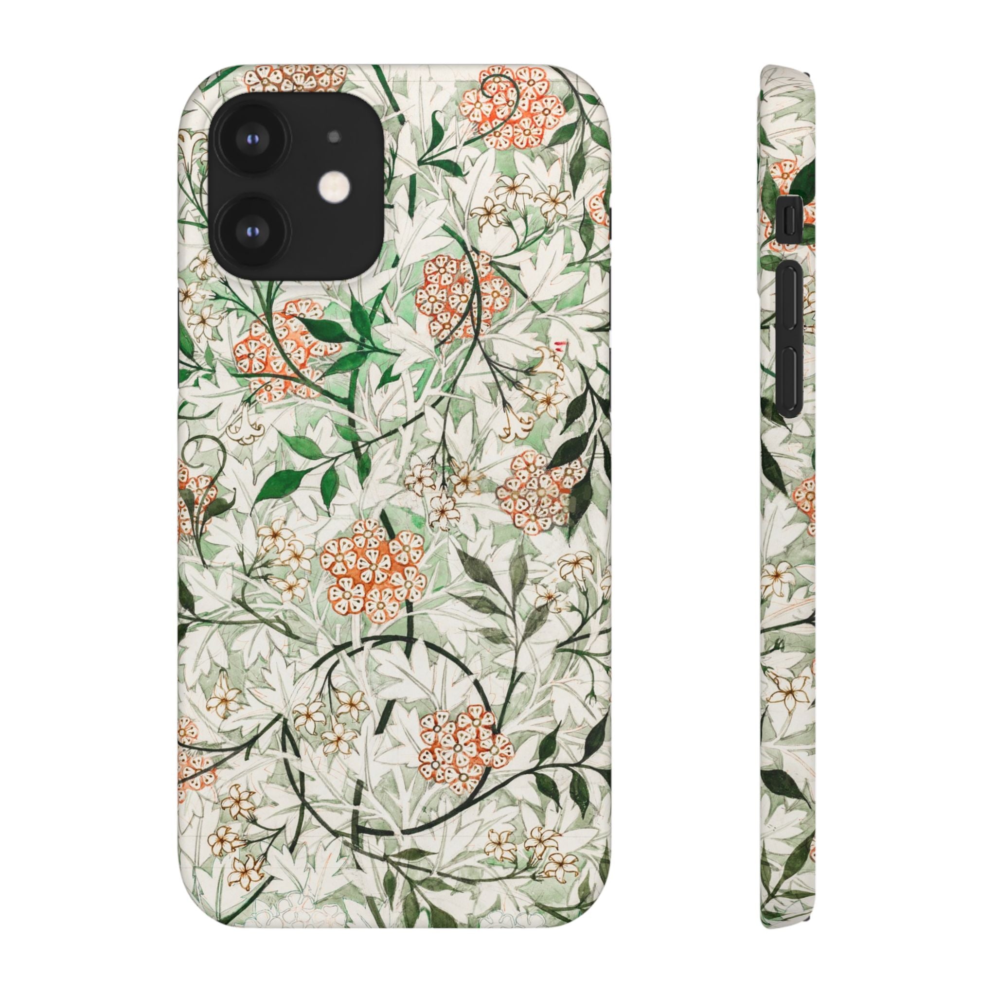 William Morris's (1834-1896) famous Jasmine pattern artwork - Snap Case