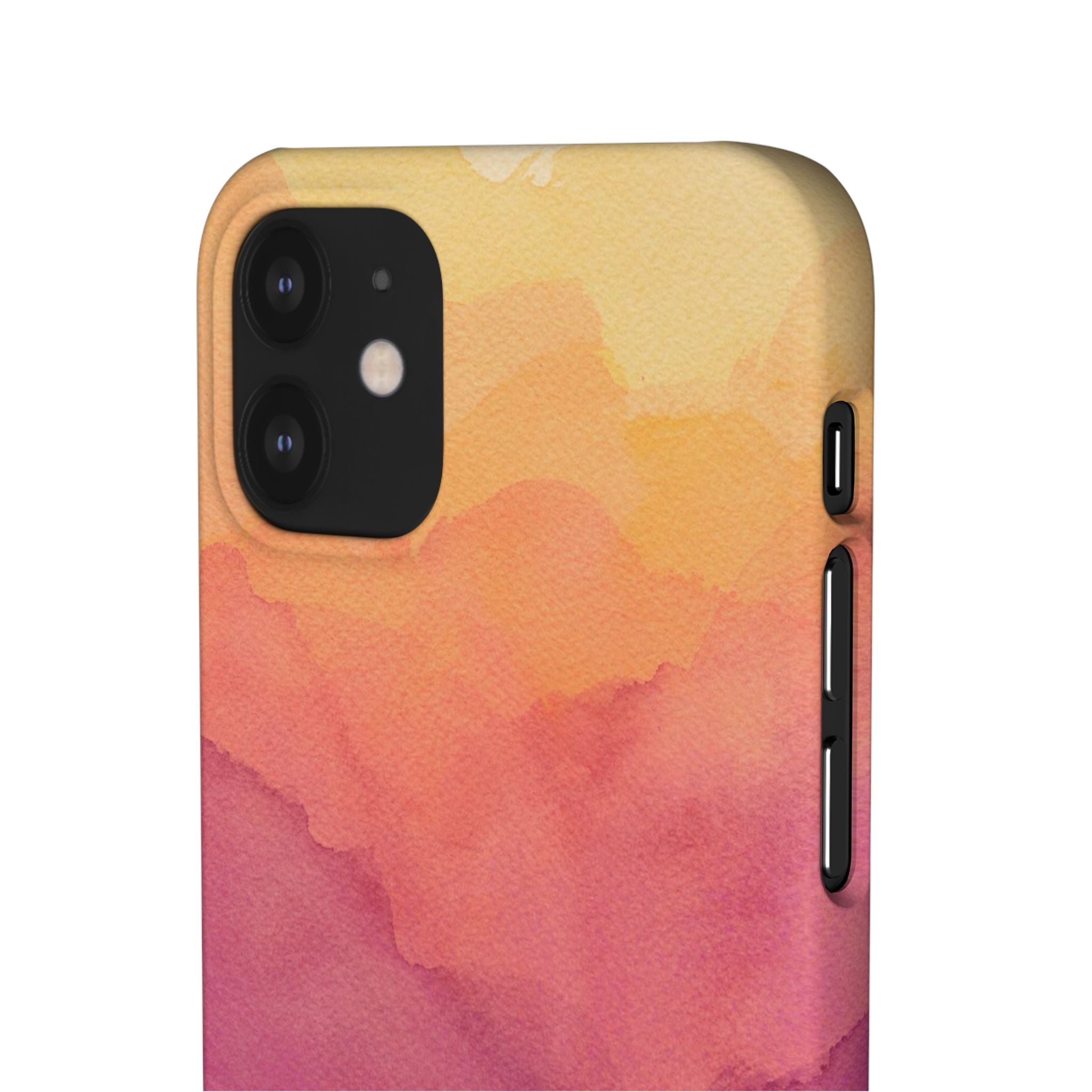 Watercolour Sunrise - Snap Case