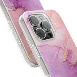 Image of Pink Marble - Flexi Case