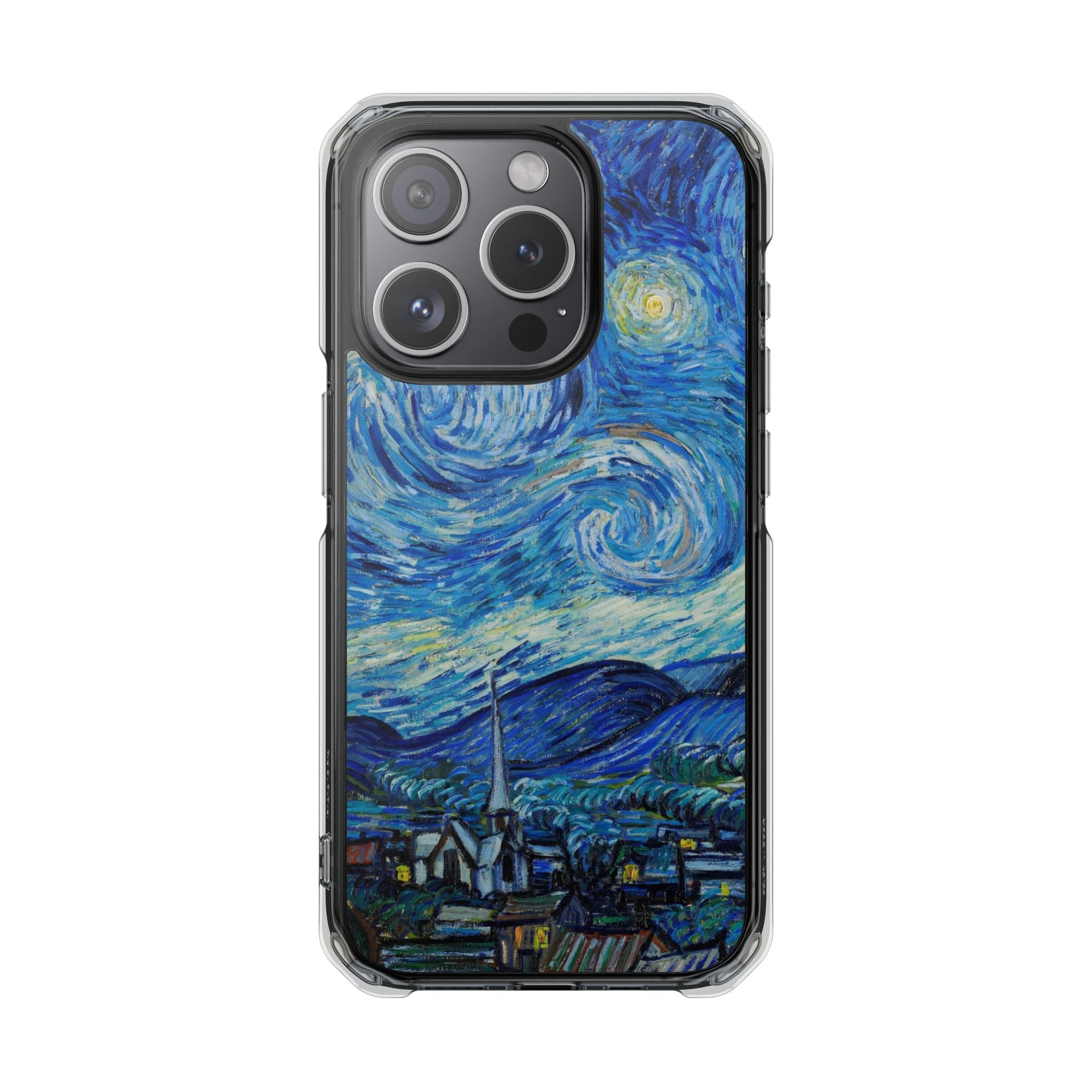 Vincent Van Gogh's The Starry Night - Magnetic Clear Impact Case