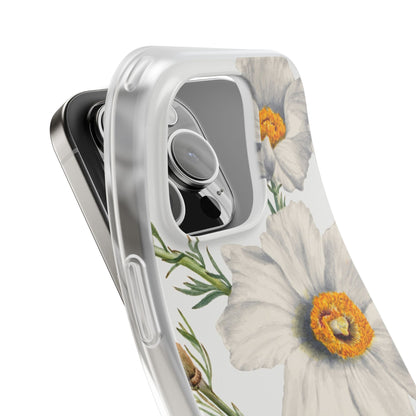 Matilija Poppy by Mary Vaux Walcott - Flexi Case