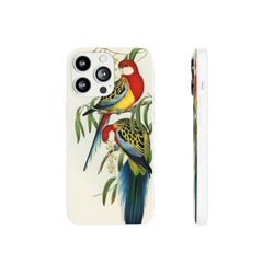 Image of Rosehill Parakeet by Elizabeth Gould - Flexi Case