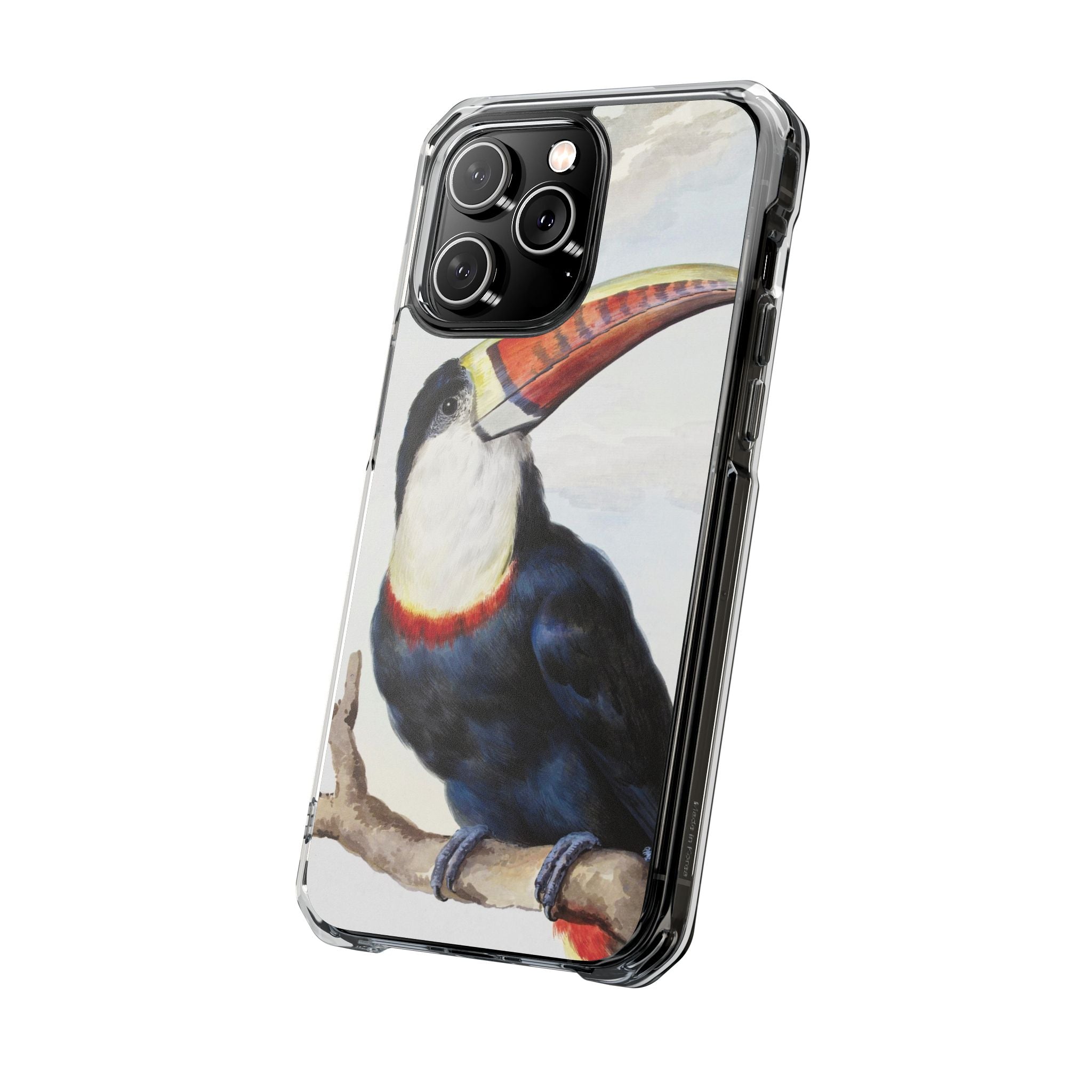 Red-billed Toucan (1748) - Magnetic Clear Impact Case