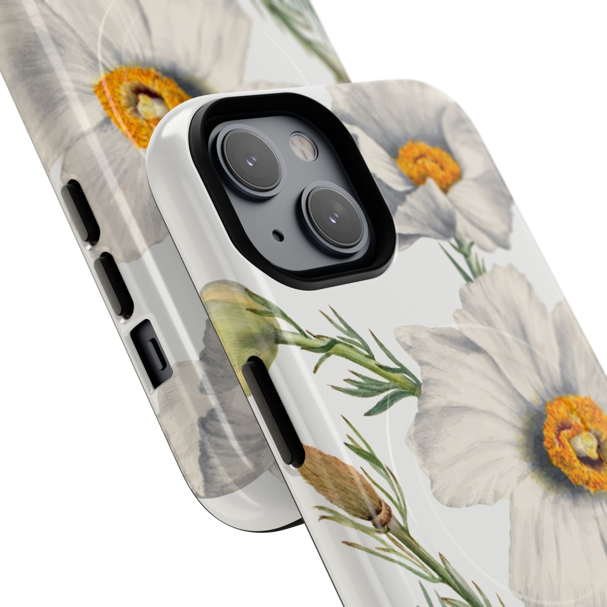 Matilija Poppy by Mary Vaux Walcott - Tough Magnetic Case