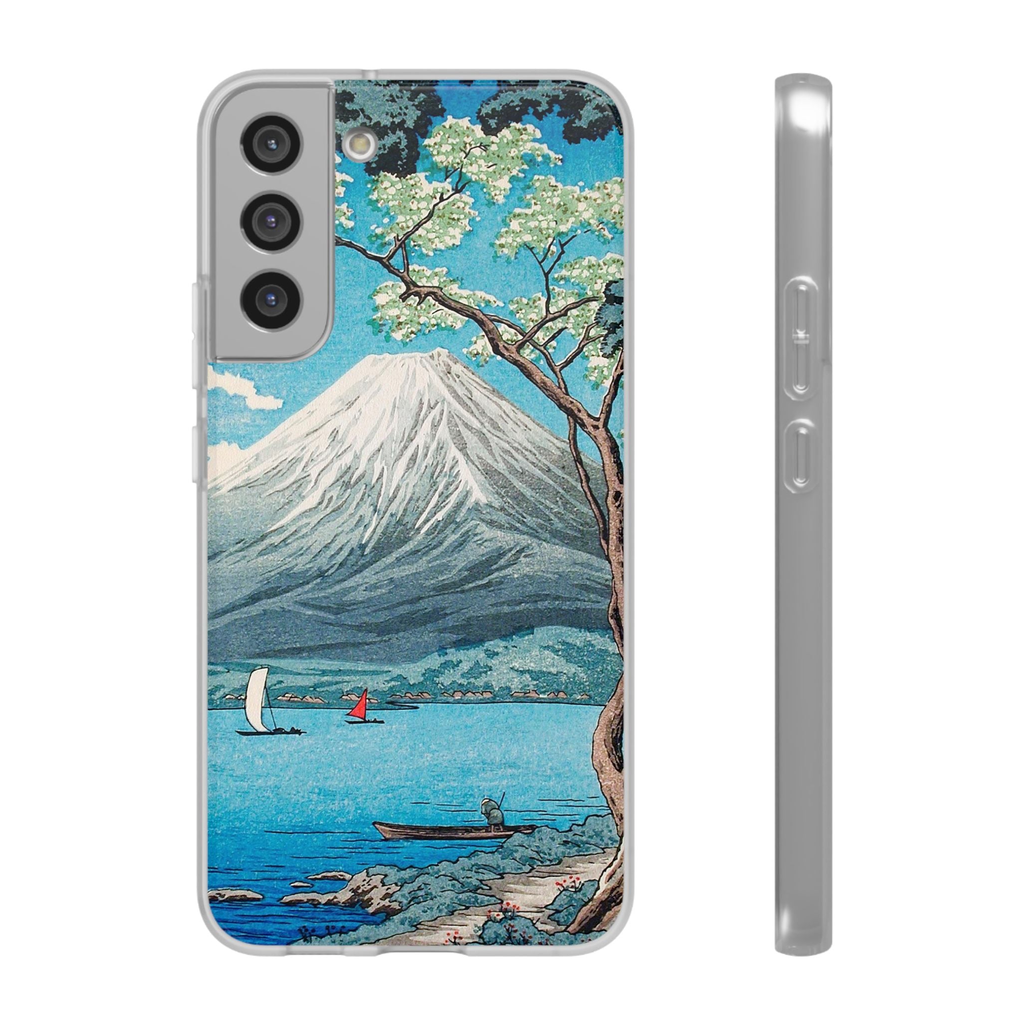 Mount Fuji from Lake Yamanaka - Flexi Case