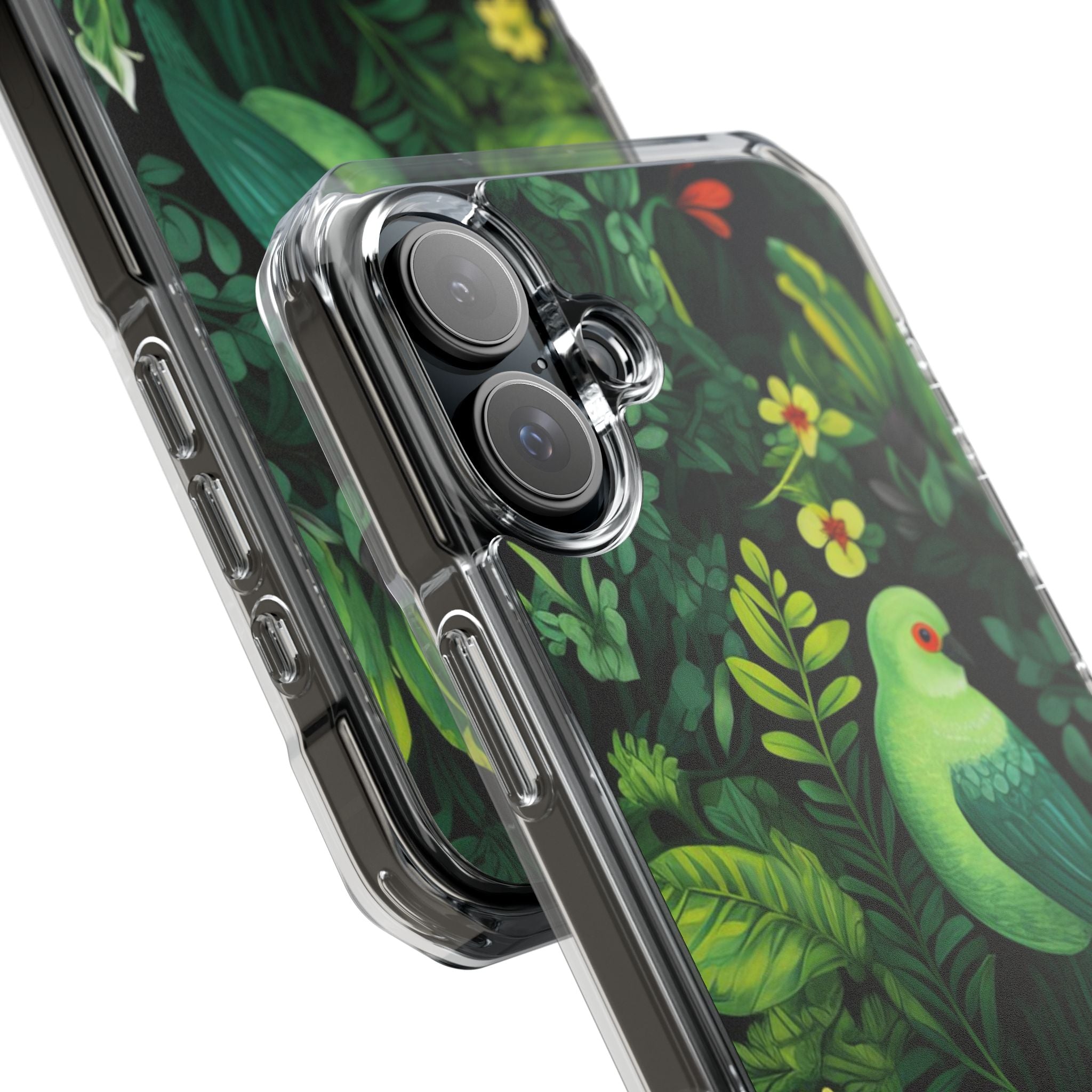 Bird of Green - Magnetic Clear Impact Case