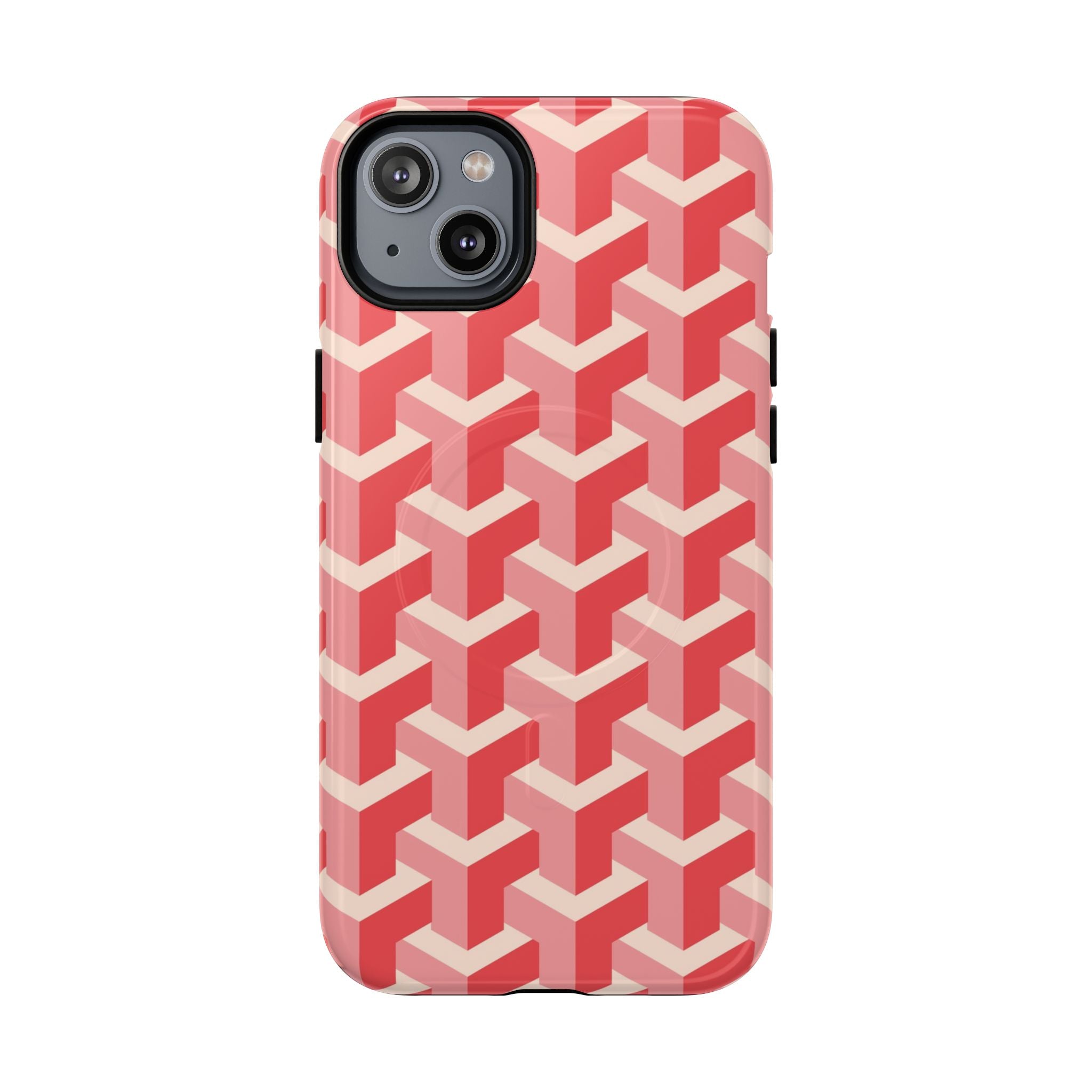 Pink Geo - Tough Magnetic Case