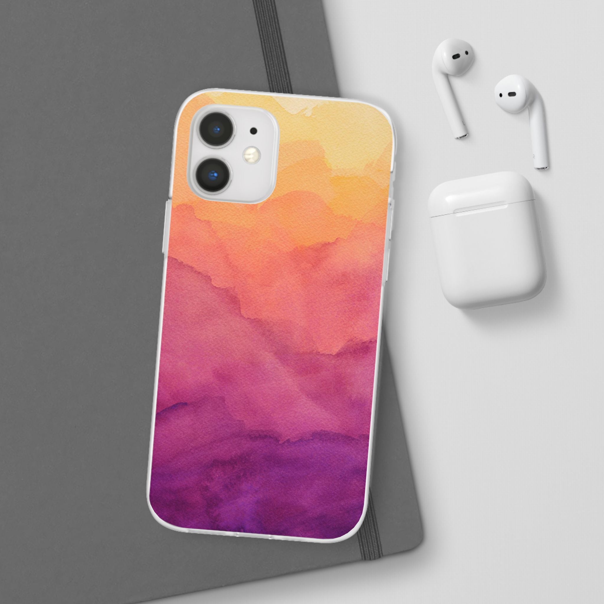 Watercolour Sunrise - Flexi Case