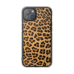 Image of Leopard - Magnetic Clear Impact Case