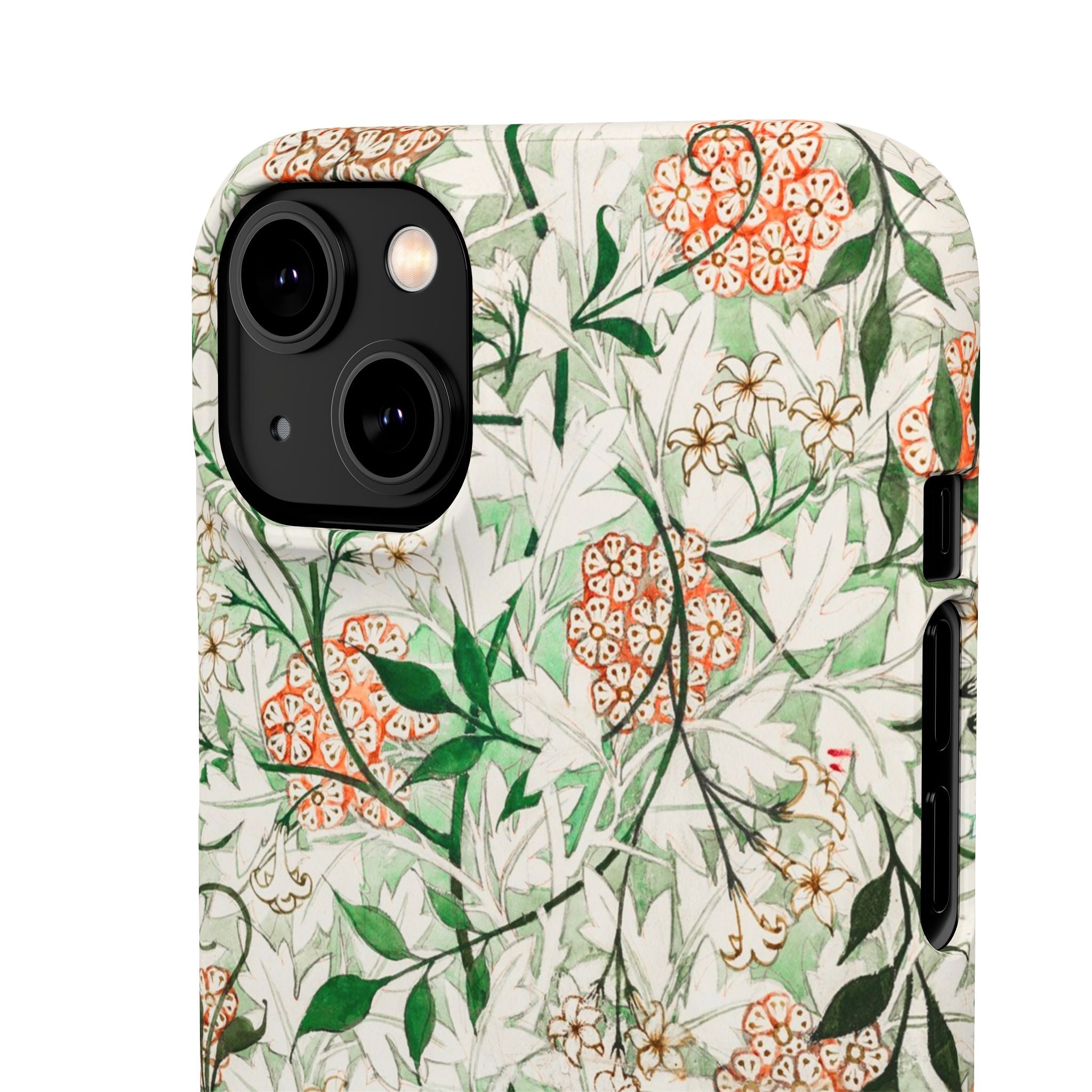 William Morris's (1834-1896) famous Jasmine pattern artwork - Snap Case