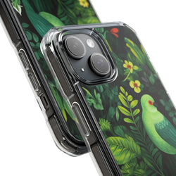 Image of Bird of Green - Magnetic Clear Impact Case