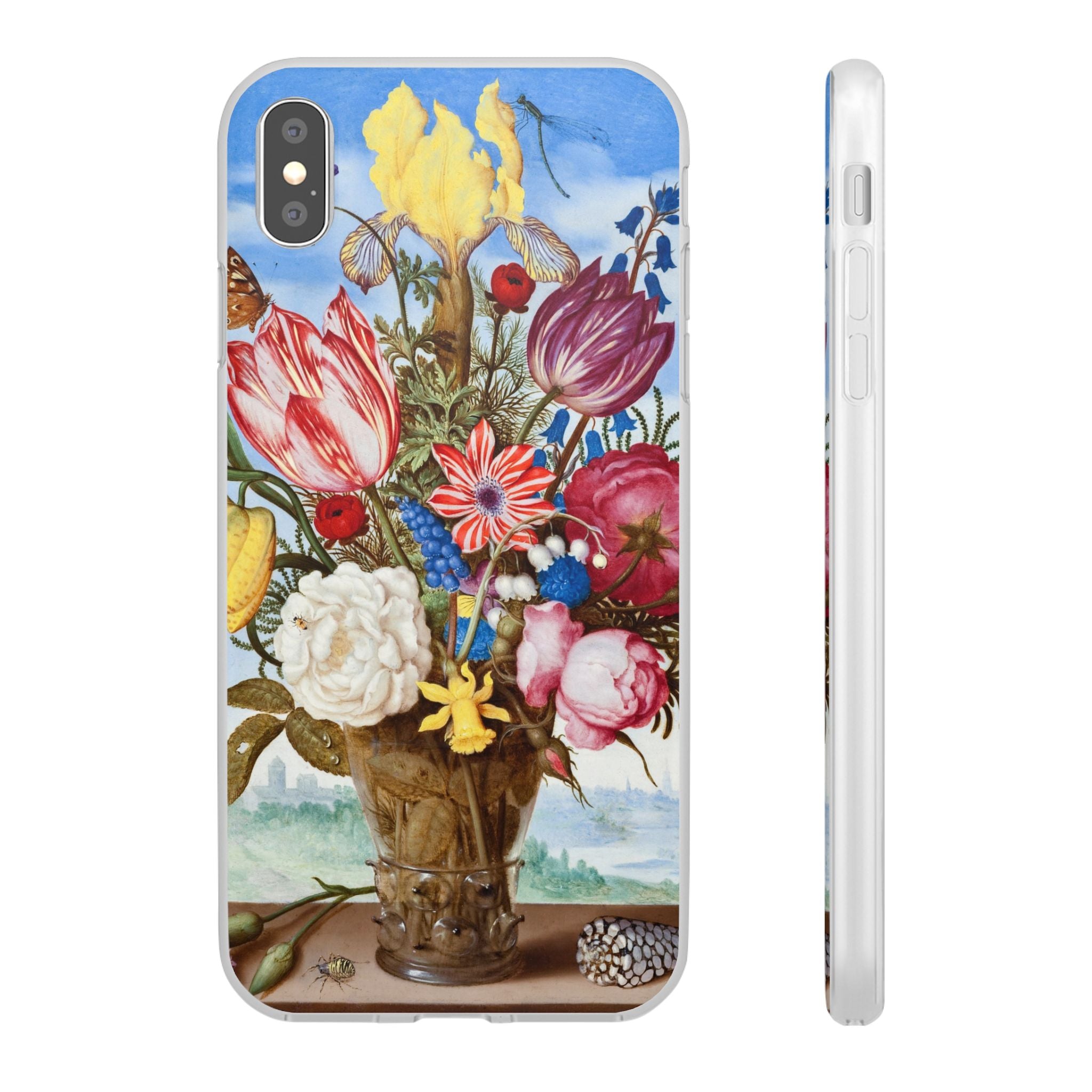 Bouquet of Flowers by Ambrosius Bosschaert - Flexi Case