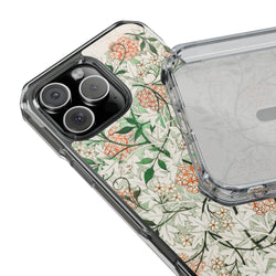 Image of William Morris's (1834-1896) famous Jasmine pattern artwork - Magnetic Clear Impact Case