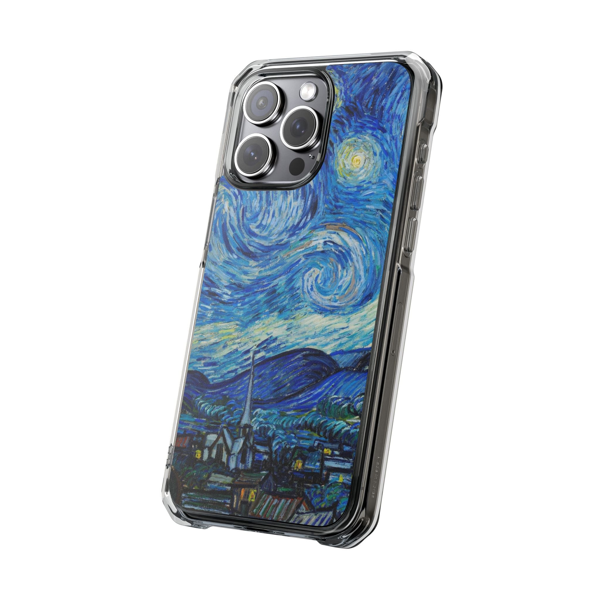 Vincent Van Gogh's The Starry Night - Magnetic Clear Impact Case