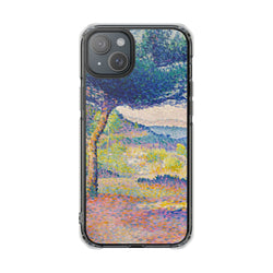 Image of Pines Along the Shore (1896) by Henri-Edmond Cross - Magnetic Clear Impact Case