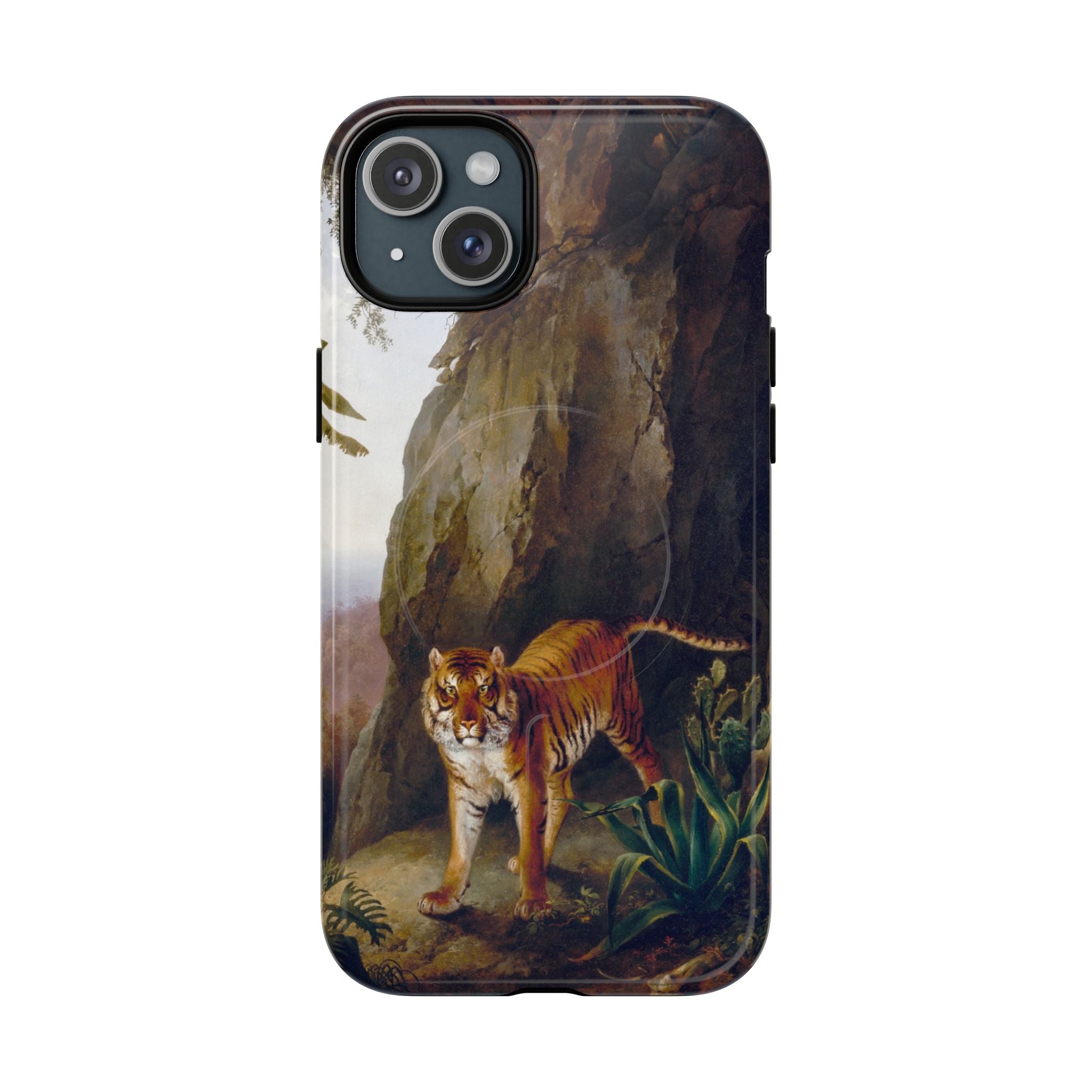 Tiger in a Cave (ca. 1814) - Tough Magnetic Case