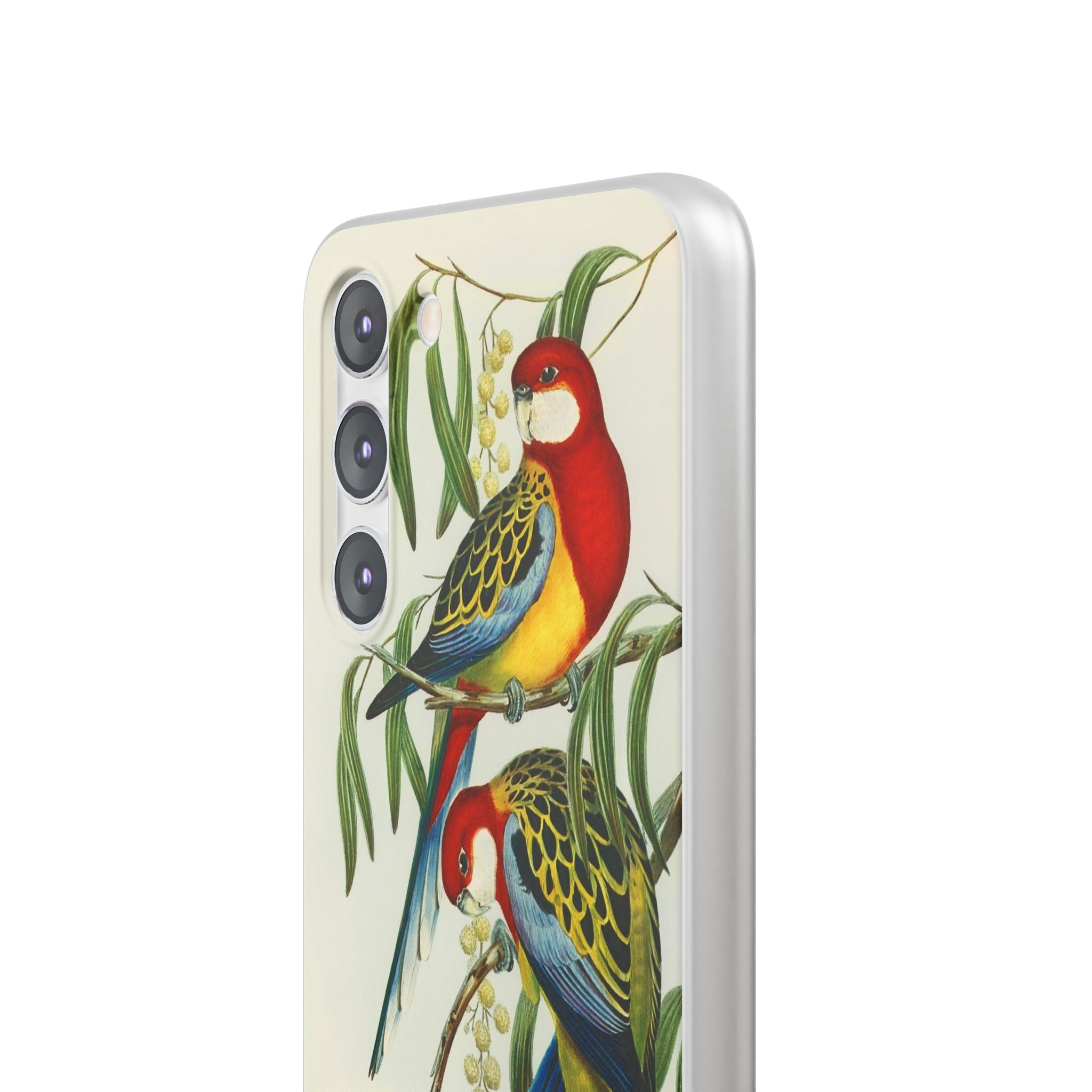 Rosehill Parakeet by Elizabeth Gould - Flexi Case