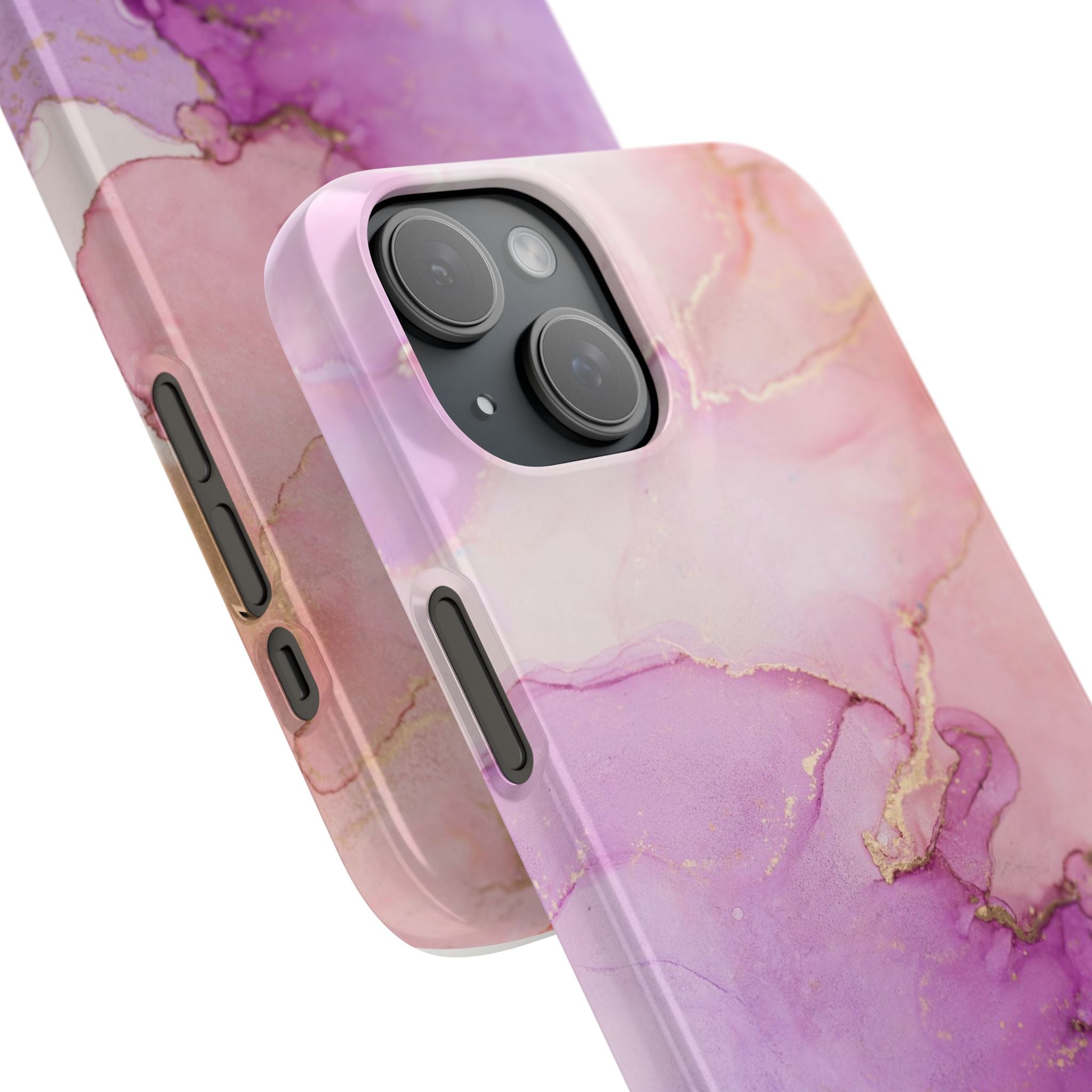 Pink Marble - Snap Case